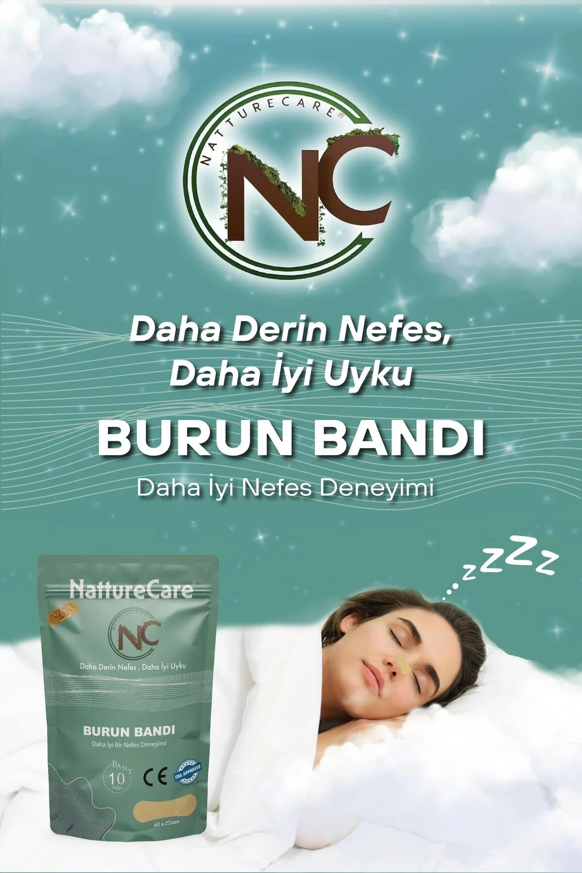 Yeni Nesil Nefes Almaya Yardımcı Ve Horlamayı Azaltan Burun Bandı Yeni Nesil Nefes Almaya Yardımcı Ve Horlamayı Azaltan Burun Bandı