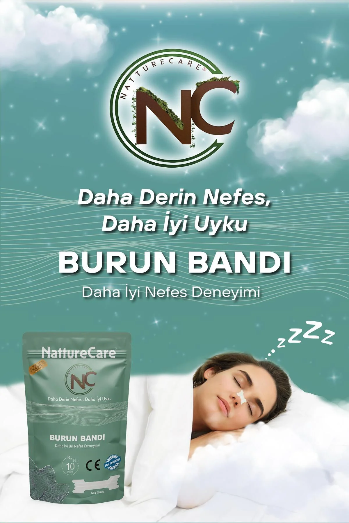 Yeni Nesil Nefes Almaya Yardımcı Ve Horlamayı Azaltan Burun Bandı Yeni Nesil Nefes Almaya Yardımcı Ve Horlamayı Azaltan Burun Bandı