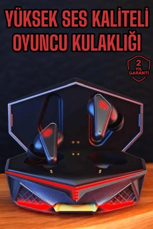 Yeni Nesil Oyuncu Kulaklığı Gürültü Önleyici Bluetooth