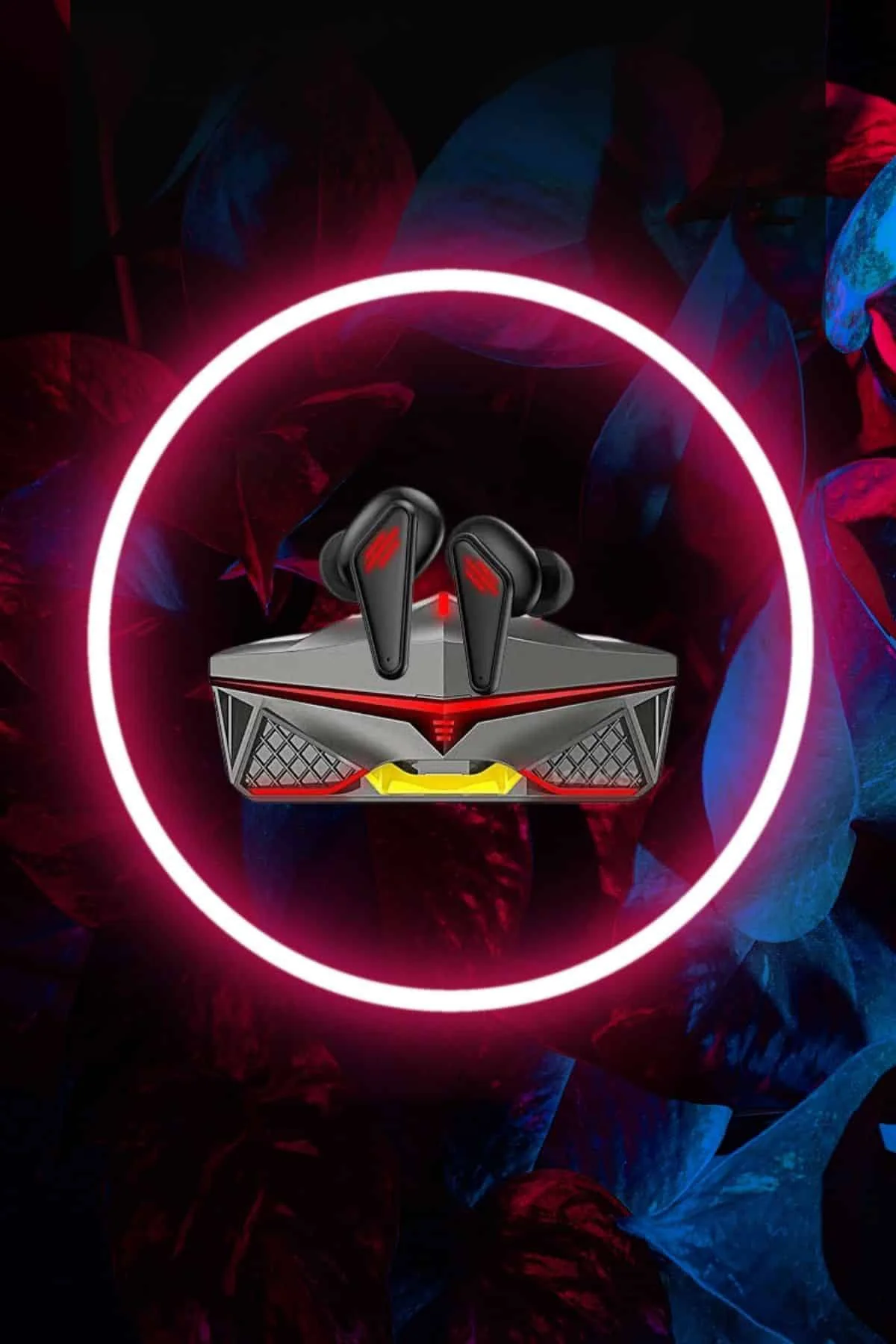 Yeni Nesil Pembe Dokunmatik Ekran Akıllı Saat ve Oyuncu Kulaklığı