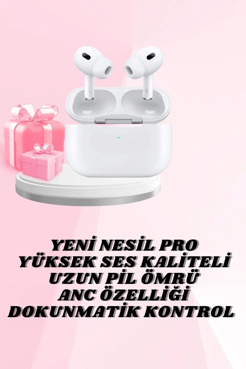 Yeni Nesil Pro Bluetooth 5.0 Kablosuz Kulak İçi Kulaklık - Sevgililer Günü Hediye