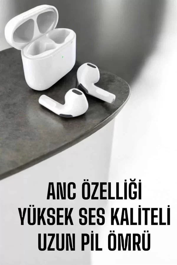 Yeni Nesil Pro Bluetooth Kulaklık Uzun Pil Ömrü Beyaz - Lisinya