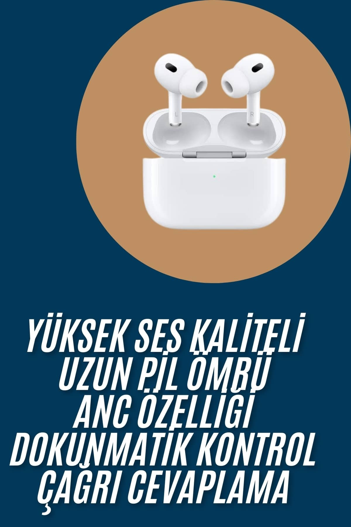 Yeni Nesil Pro Bluetooth Kulaklık Android ve İOS Uyumlu Dokunmati