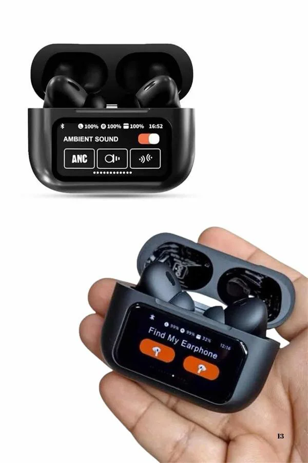 Yeni Nesil Pro Ekranlı Bluetooth Kulaklık 5.0 - ANC Gürültü Önleme ve Ses Kalitesi