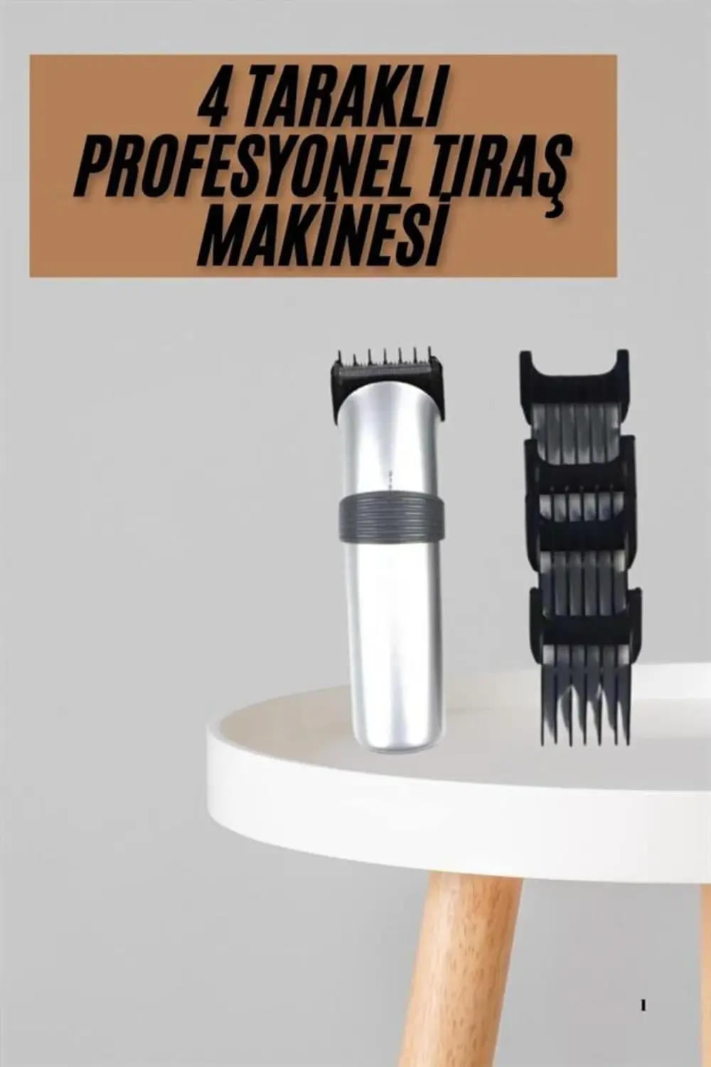 Yeni Nesil Profesyonel Şarjlı Saç Sakal Tıraş Makinesi Ayarlanabi