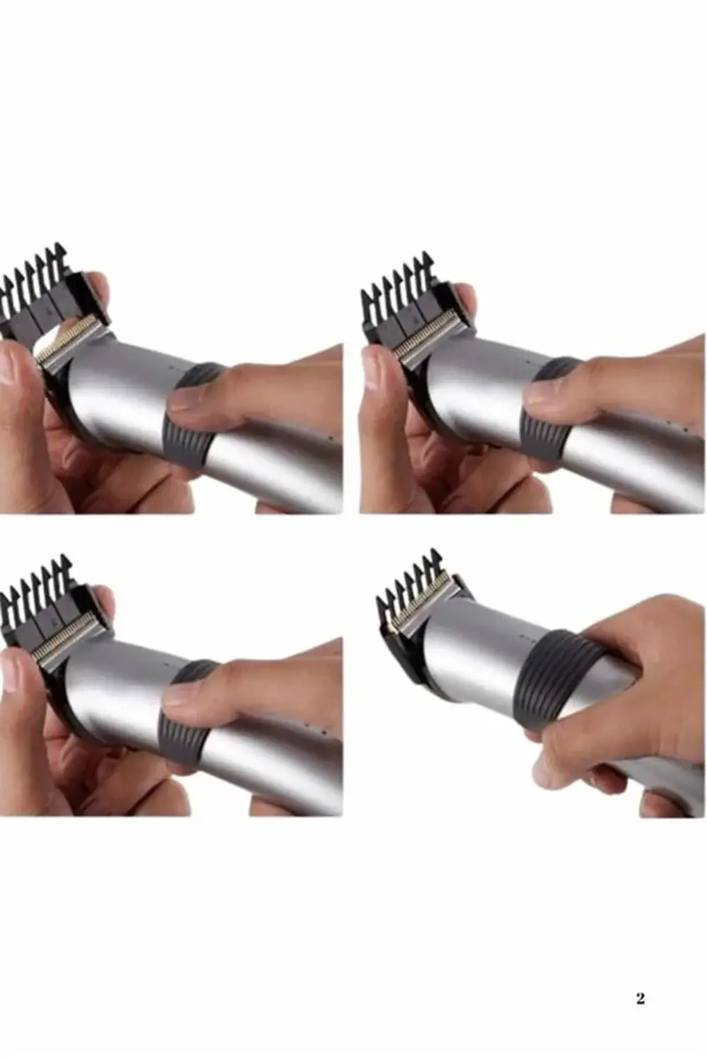 Yeni Nesil Profesyonel Şarjlı Saç Sakal Tıraş Makinesi Ayarlanabi