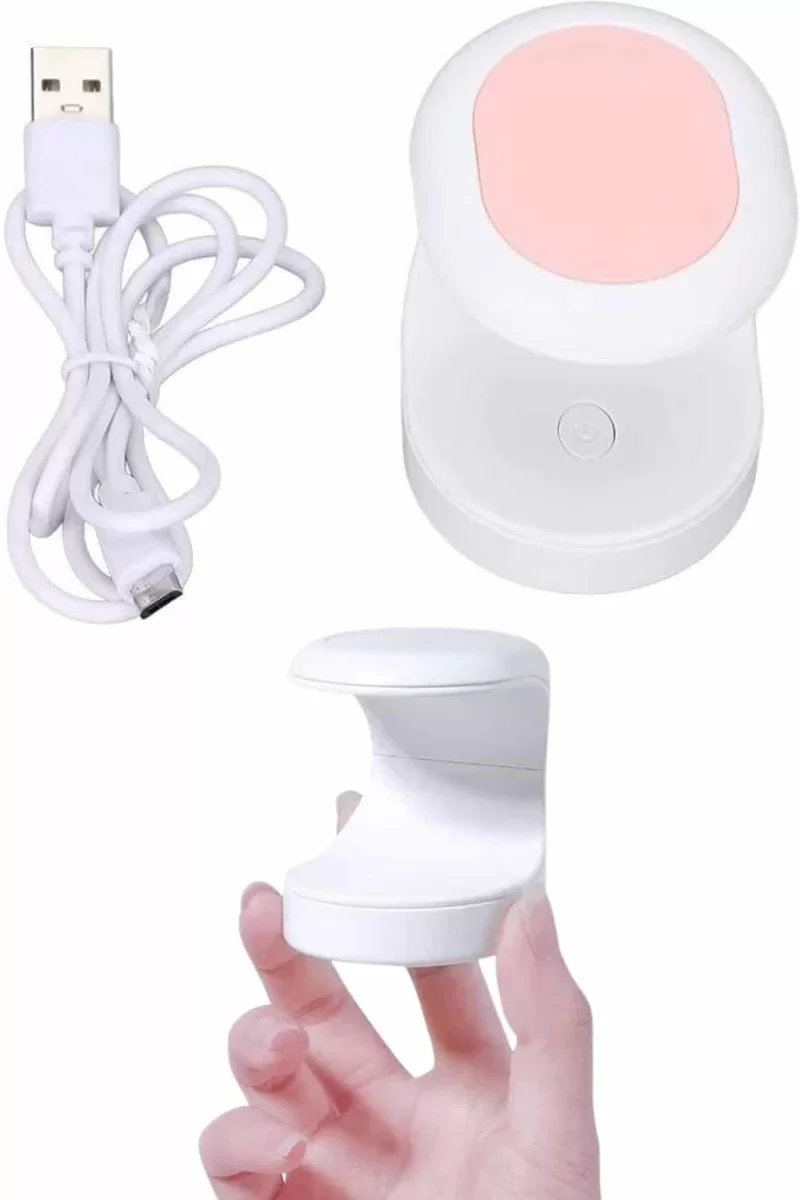 Yeni Nesil Protez Tırnak Kurutucu LED UV Işınlı Taşınabilir Oje Kurutma Cihazı