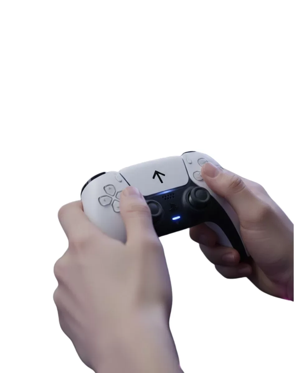 Yeni Nesil PS5 Kablosuz Oyun Kolu - Sessiz Tuşlar ve Hassas Kontrol