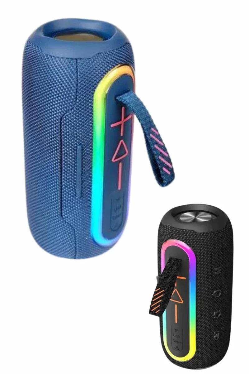 Yeni Nesil Renkli Bluetooth Hoparlör - Uzun Pil Ömrü ve Kablosuz Bağlantı