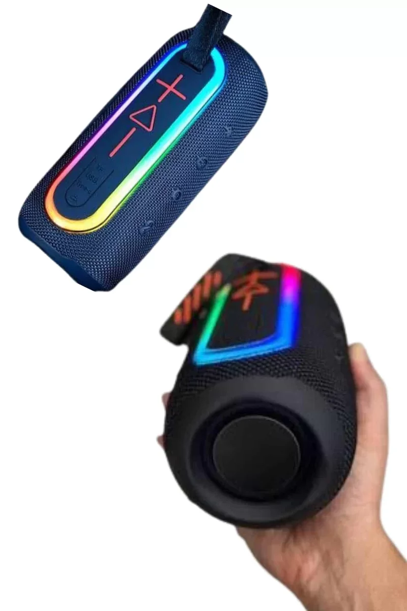 Yeni Nesil Renkli Bluetooth Hoparlör - Uzun Pil Ömrü ve Kablosuz Bağlantı