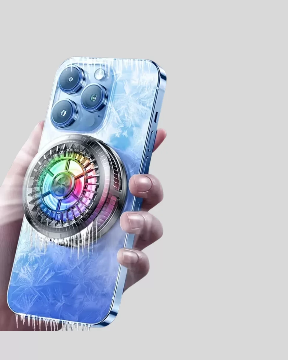 Yeni Nesil RGB Gaming Telefon Fanı Sessiz Soğutucu - Mobil Oyun İçin Optimum Soğutma
