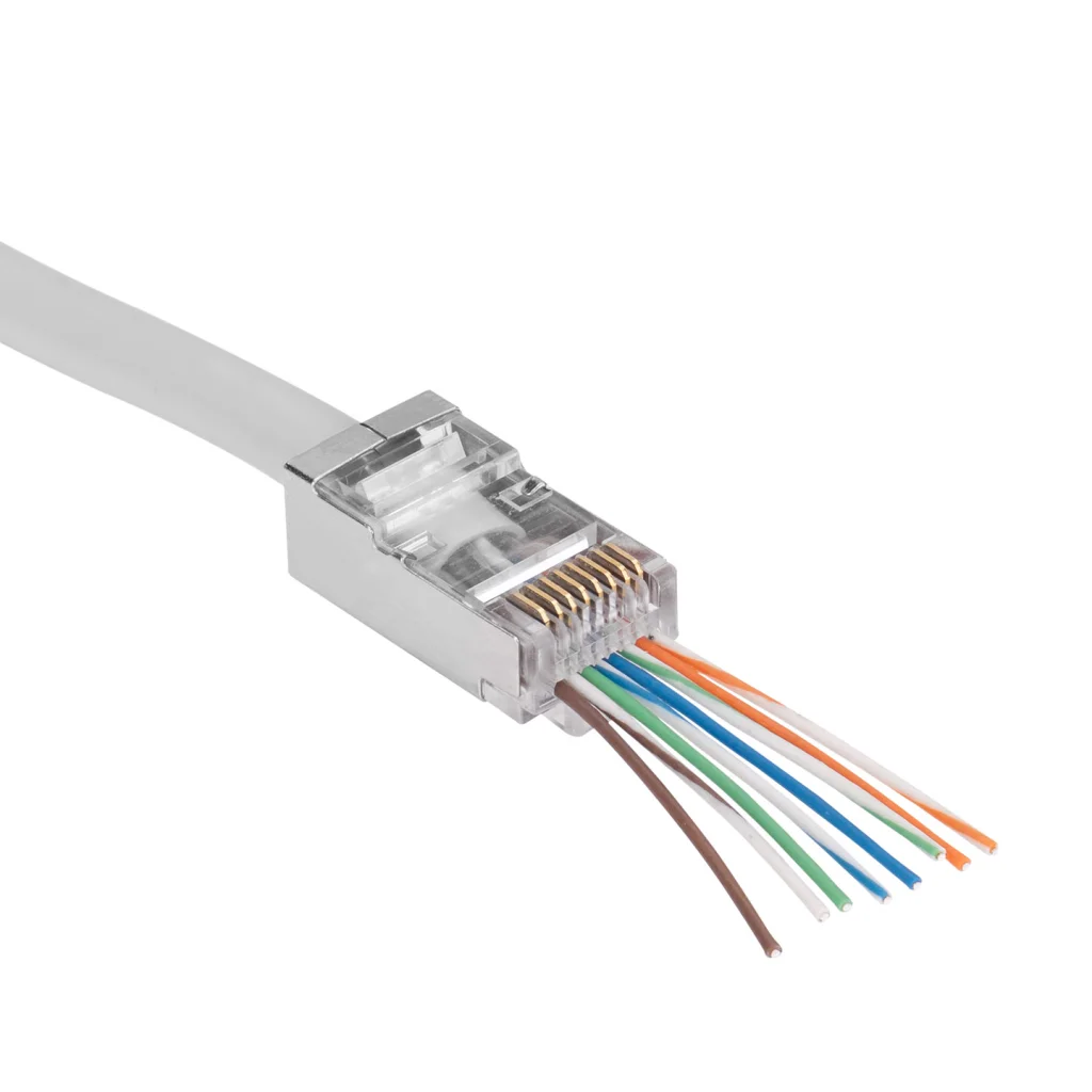 Yeni Nesil RJ45 CAT6 Metal UTP Jack (100'lü Paket) - S-LINK SL-COB24P