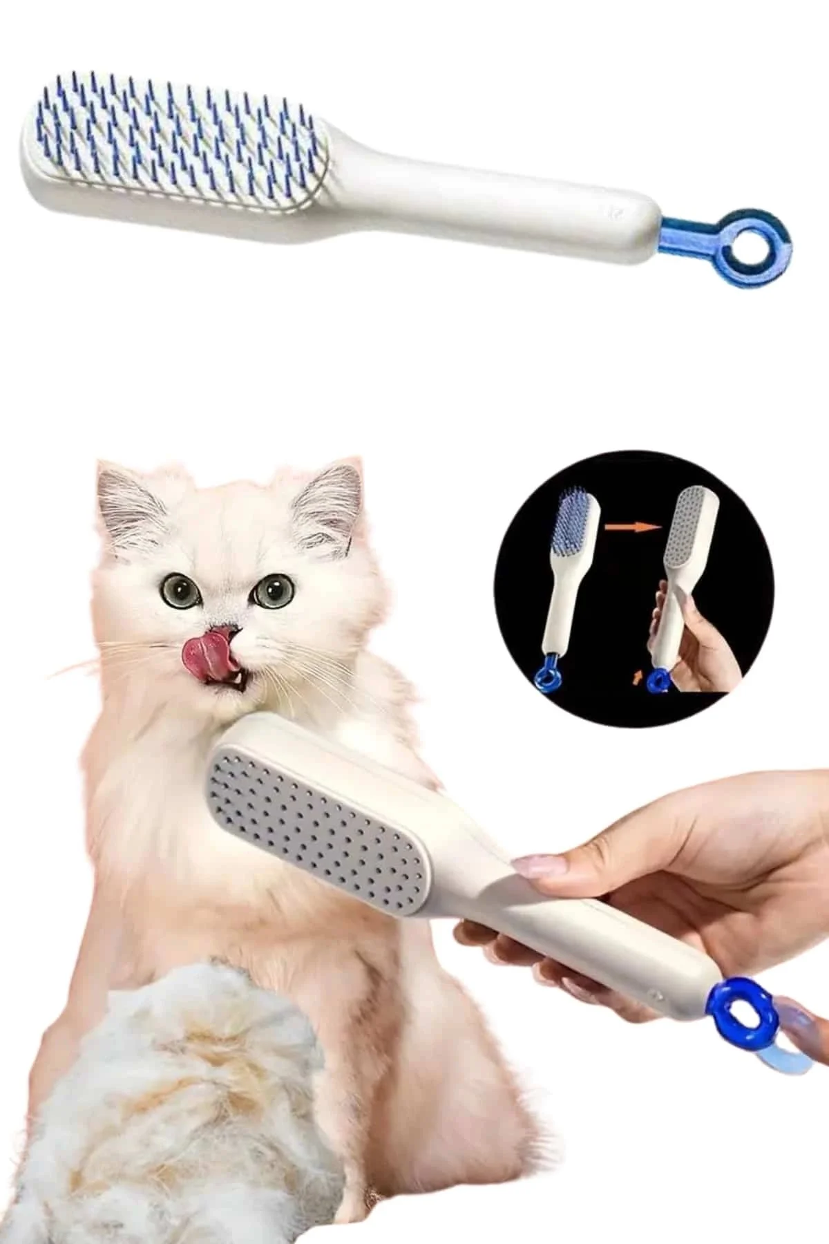 Yeni Nesil Saç Fırçası Saç Derisini Ölü Derilerinden Arındırır Ko