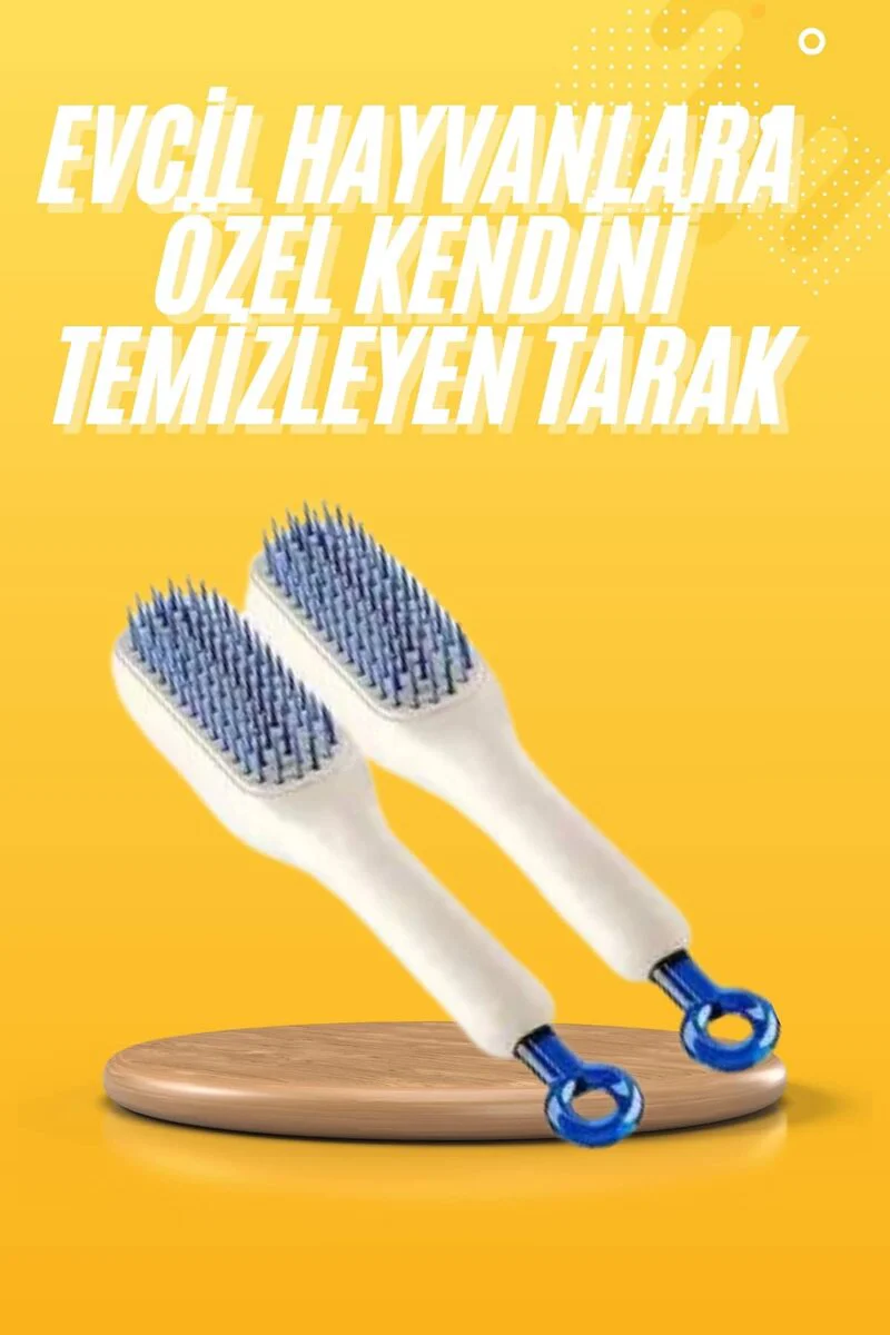 Yeni Nesil Saç Fırçası - Saç Derisini Ölü Hücrelerden Arındıran ve Kolay Temizlenen