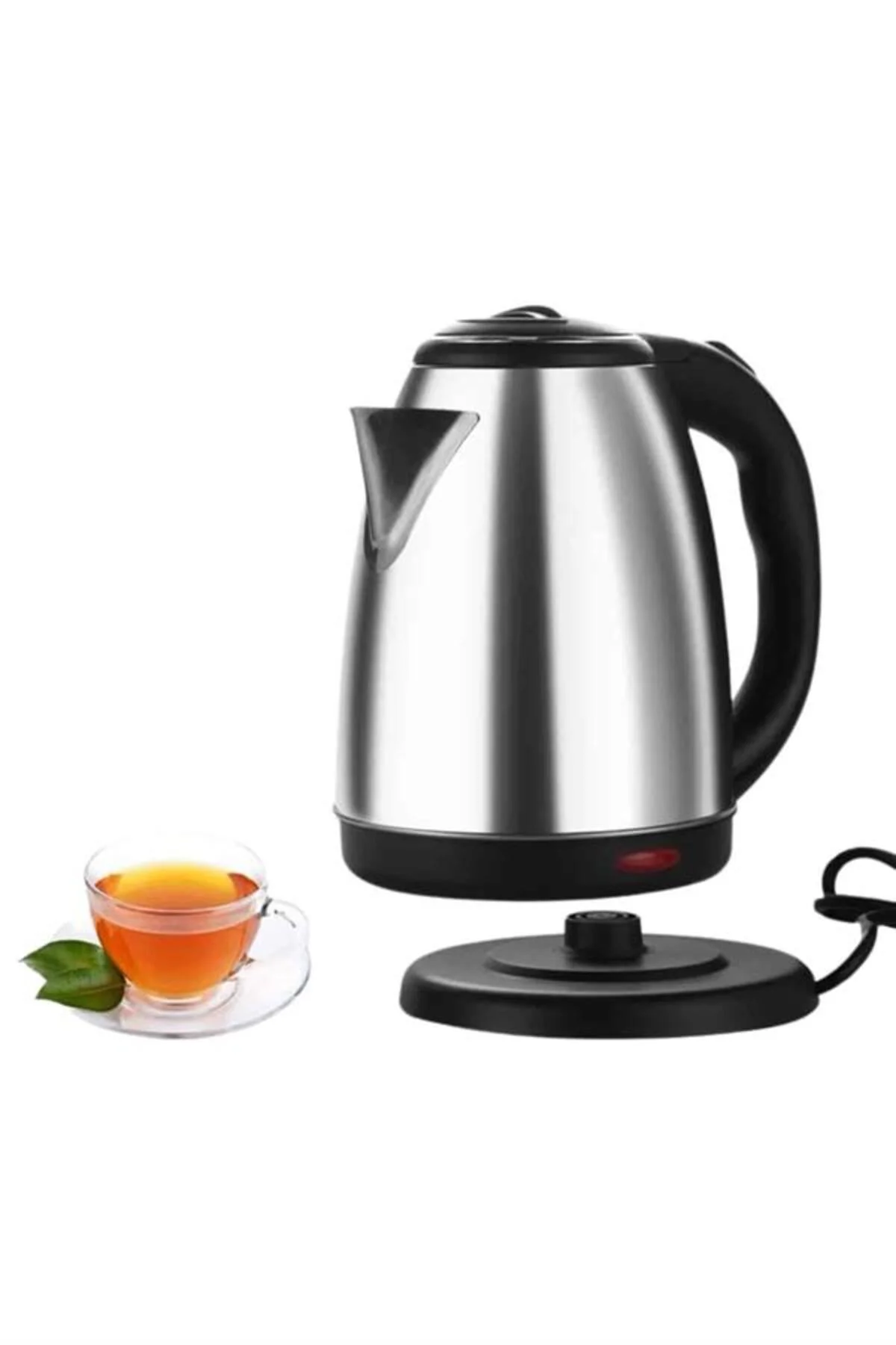 Yeni Nesil Saplı Uzun Ömürlü Paslanmaz Çelik Su Isıtıcı Kettle