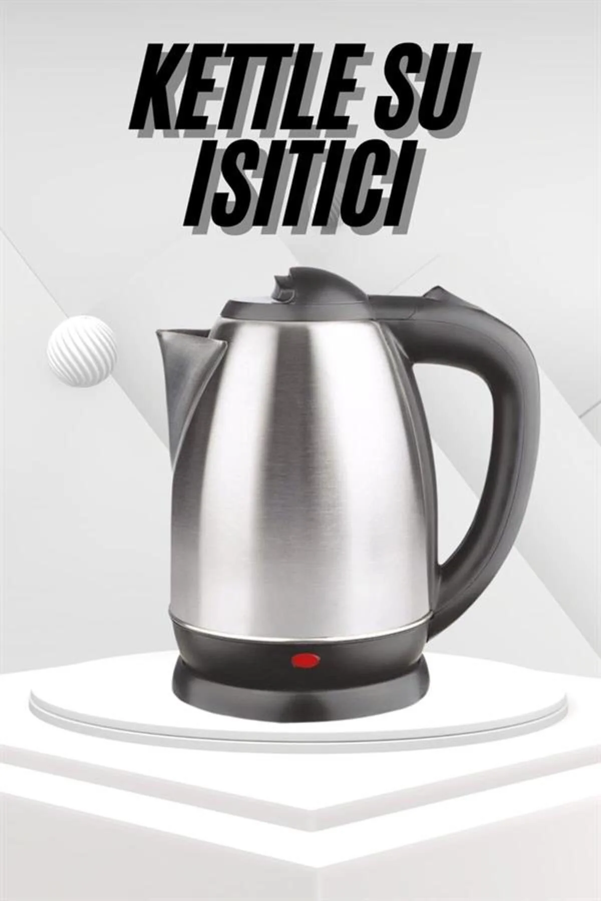 Yeni Nesil Saplı Uzun Ömürlü Paslanmaz Çelik Su Isıtıcı Kettle