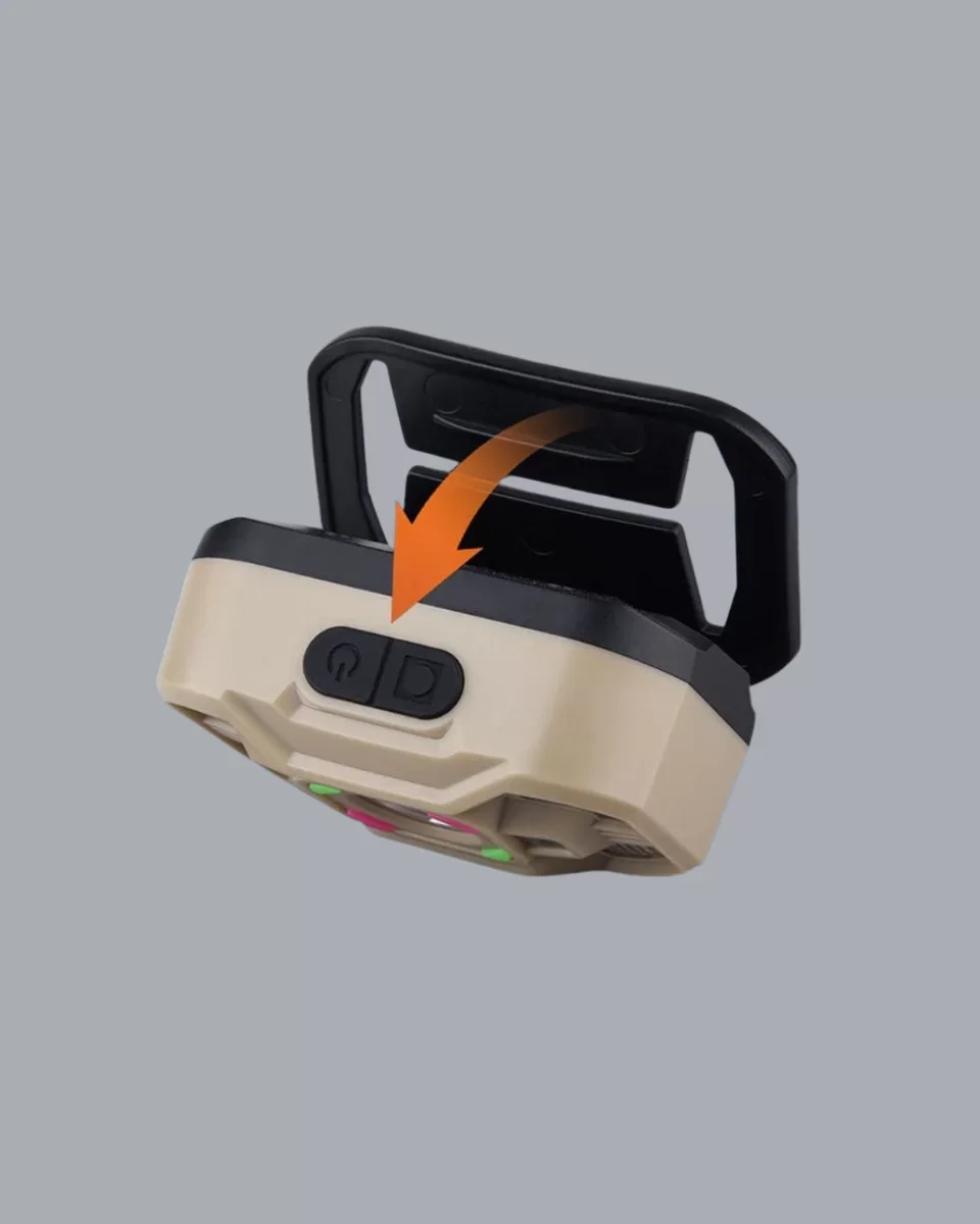 Yeni Nesil Şarjlı Wave Sensörlü LED Kafa Feneri - Outdoor Kullanım İçin Güvenli ve Konforlu Aydınlatma
