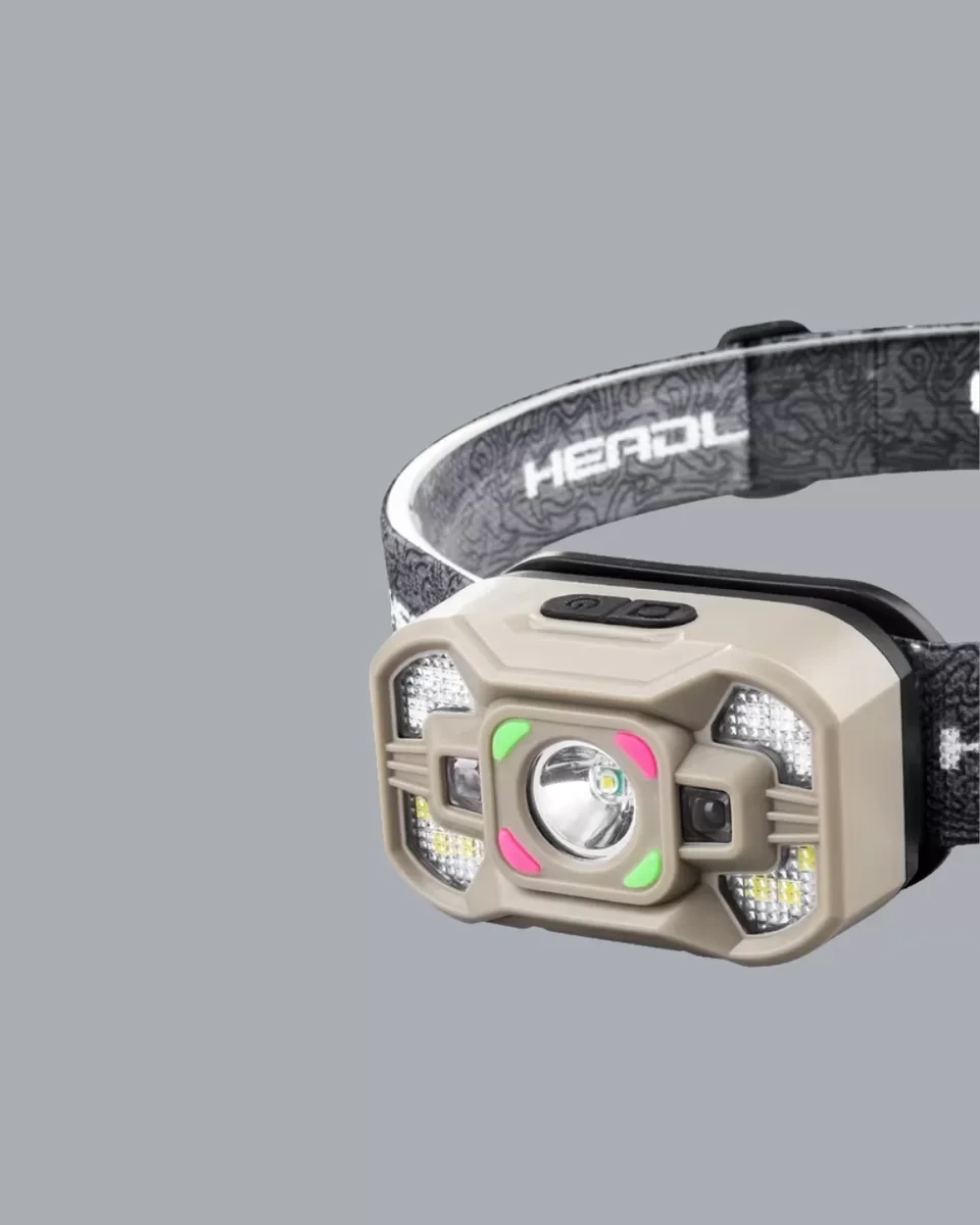 Yeni Nesil Şarjlı Wave Sensörlü LED Kafa Feneri - Outdoor Kullanım İçin Güvenli ve Konforlu Aydınlatma