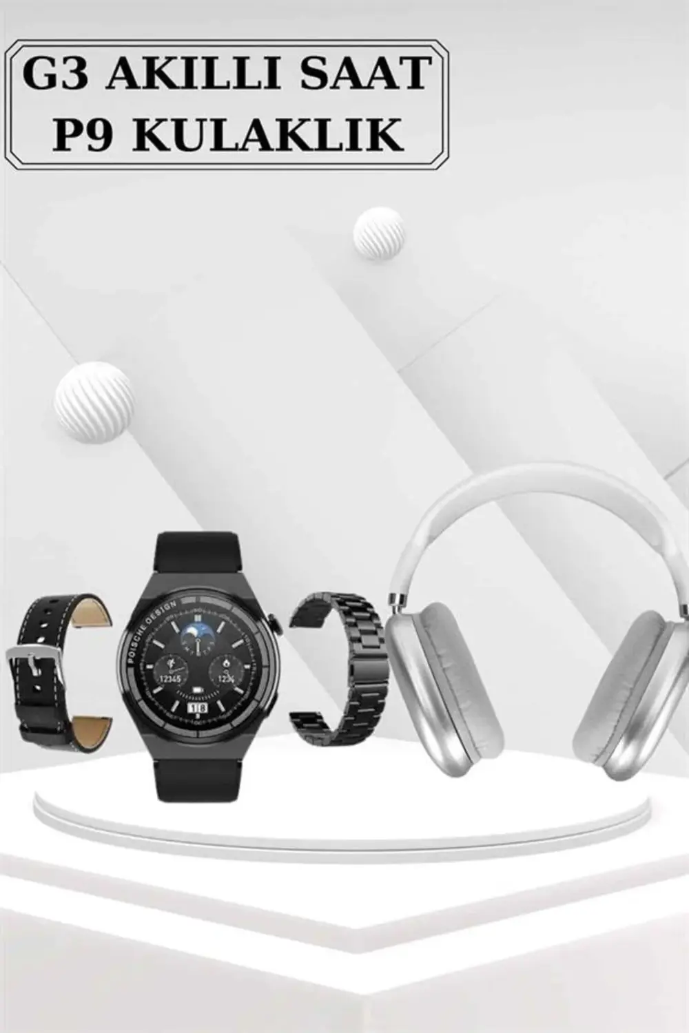 Yeni Nesil Sesli Görüşme Akıllı Saat ve Powerbank Çoklu Şarj Giri