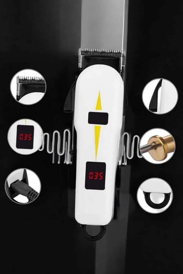 Yeni Nesil Tıraş Makinesi - Uzun Şarjlı Paslanmaz Çelik Bıçaklı ve Ergonomik Tasarım