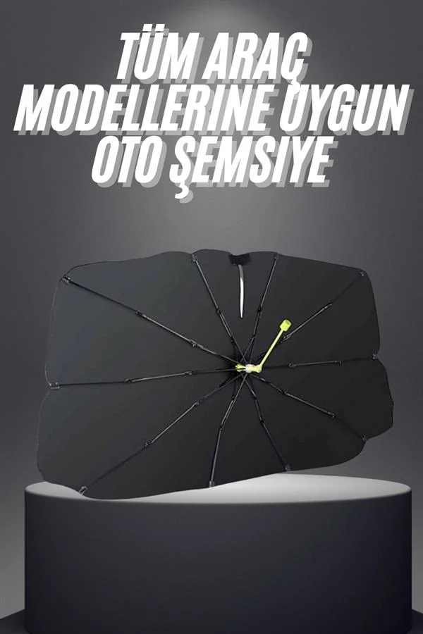 Yeni Nesil Tüm Araç Modellerine Uygun Oto Şemsiye Katlanabilir UV Işınlarına Karşı Yeni Nesil Tüm Araç Modellerine Uygun Oto Şemsiye Katlanabilir UV Işınlarına Karşı