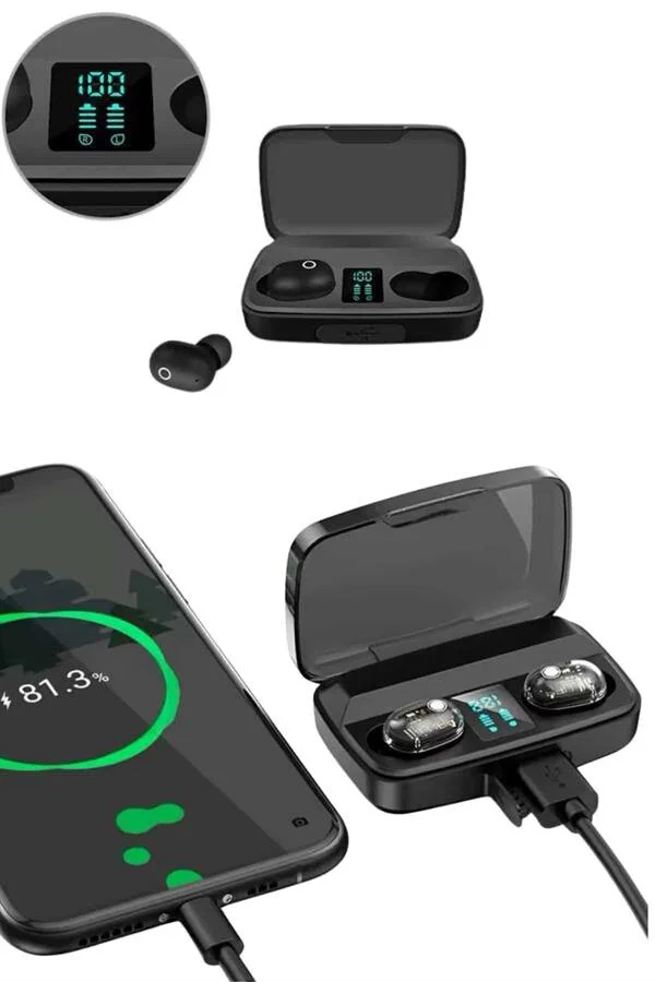 Yeni Nesil TWS Kablosuz Kulaklık - Bluetooth 5.0, ANC ve Uzun Ömürlü Batarya