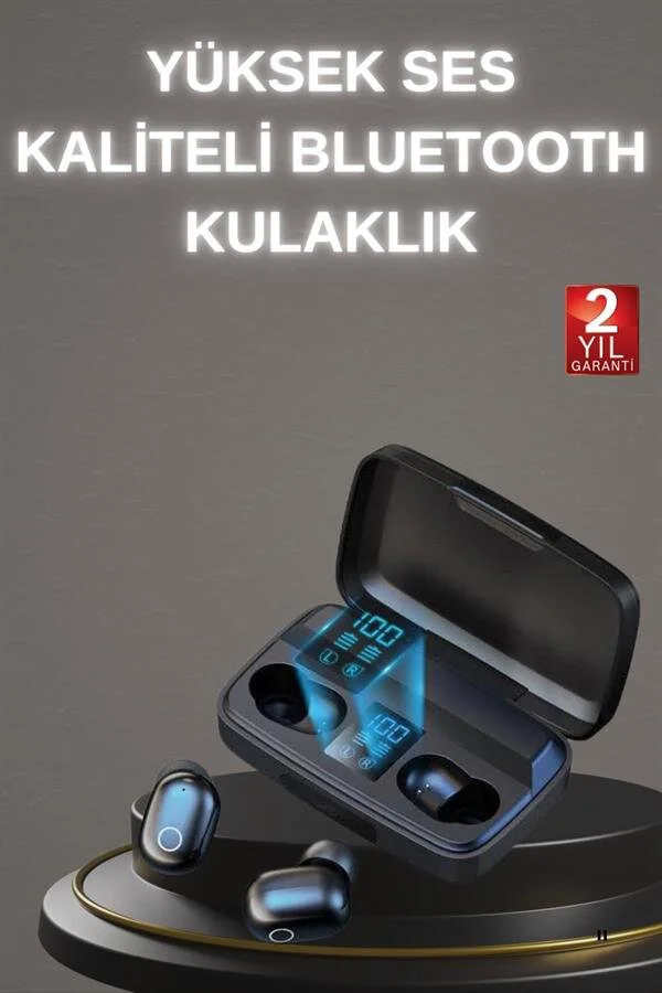 Yeni Nesil TWS Kablosuz Kulaklık - Bluetooth 5.0, ANC ve Uzun Ömürlü Batarya