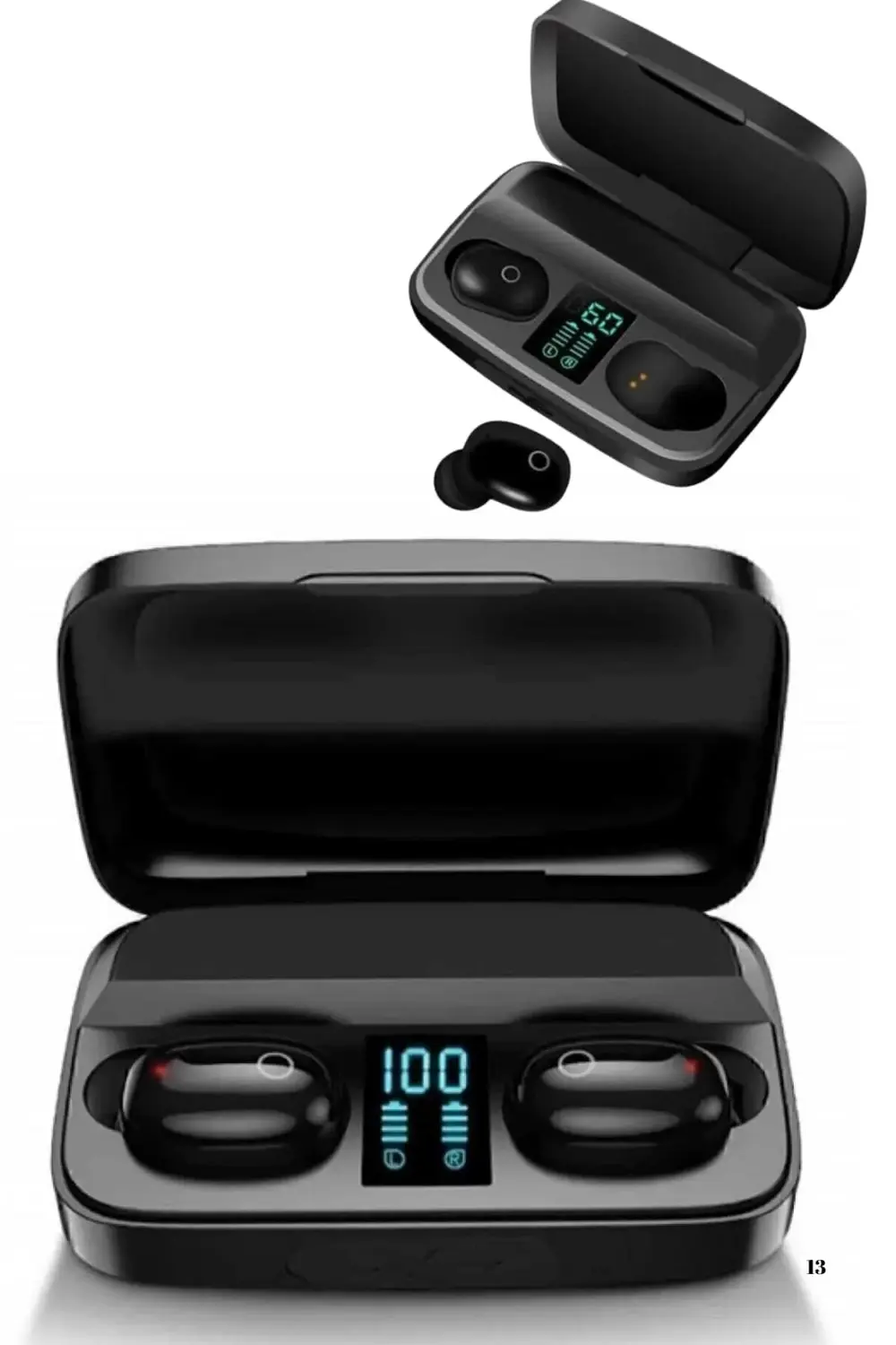 Yeni Nesil TWS Kablosuz Kulaklık Güçlü Batarya Yüksek Kalite Blue