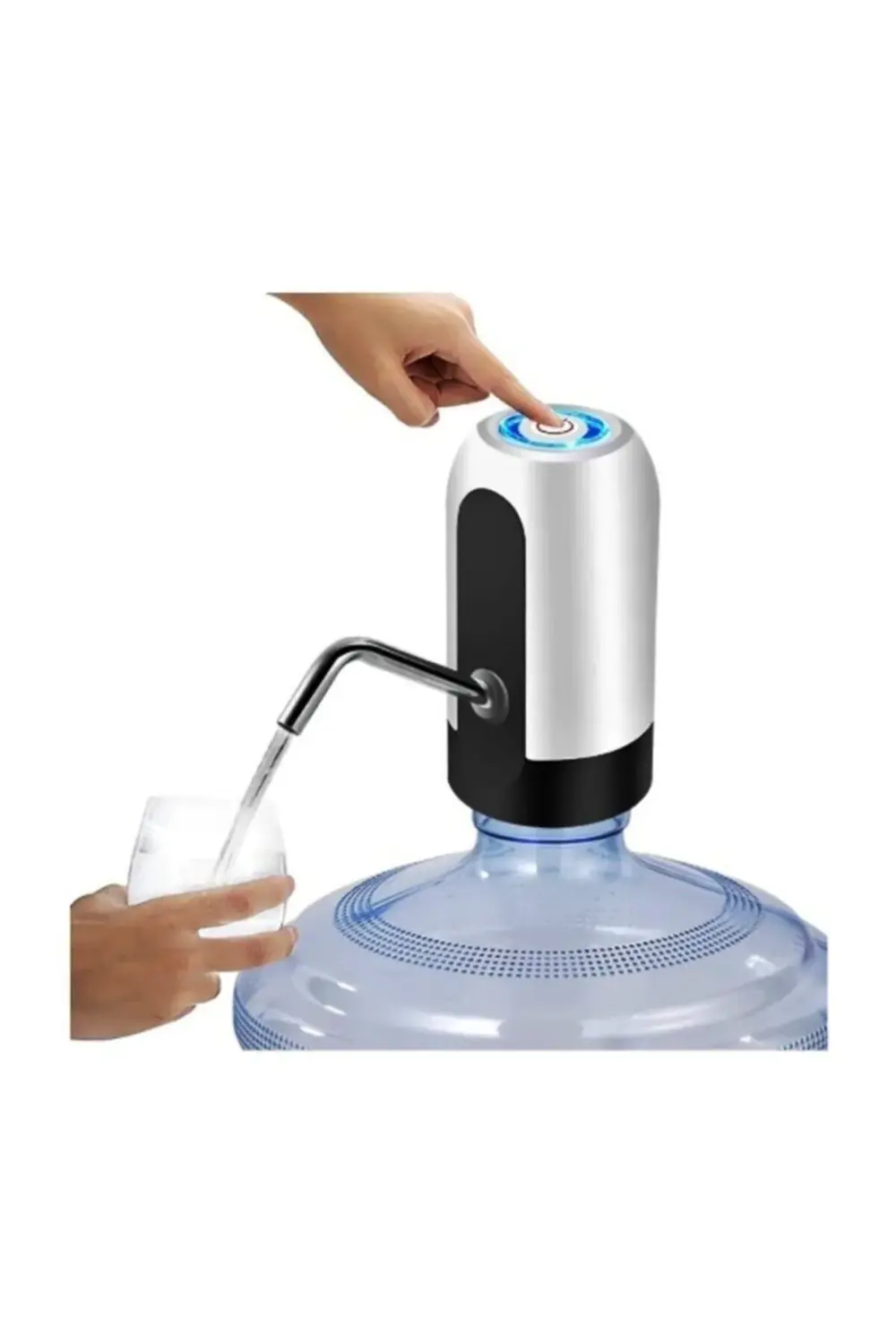 Yeni Nesil Usb Şarjlı Damacana Su Sebili Otomatik Su Pompası Prat