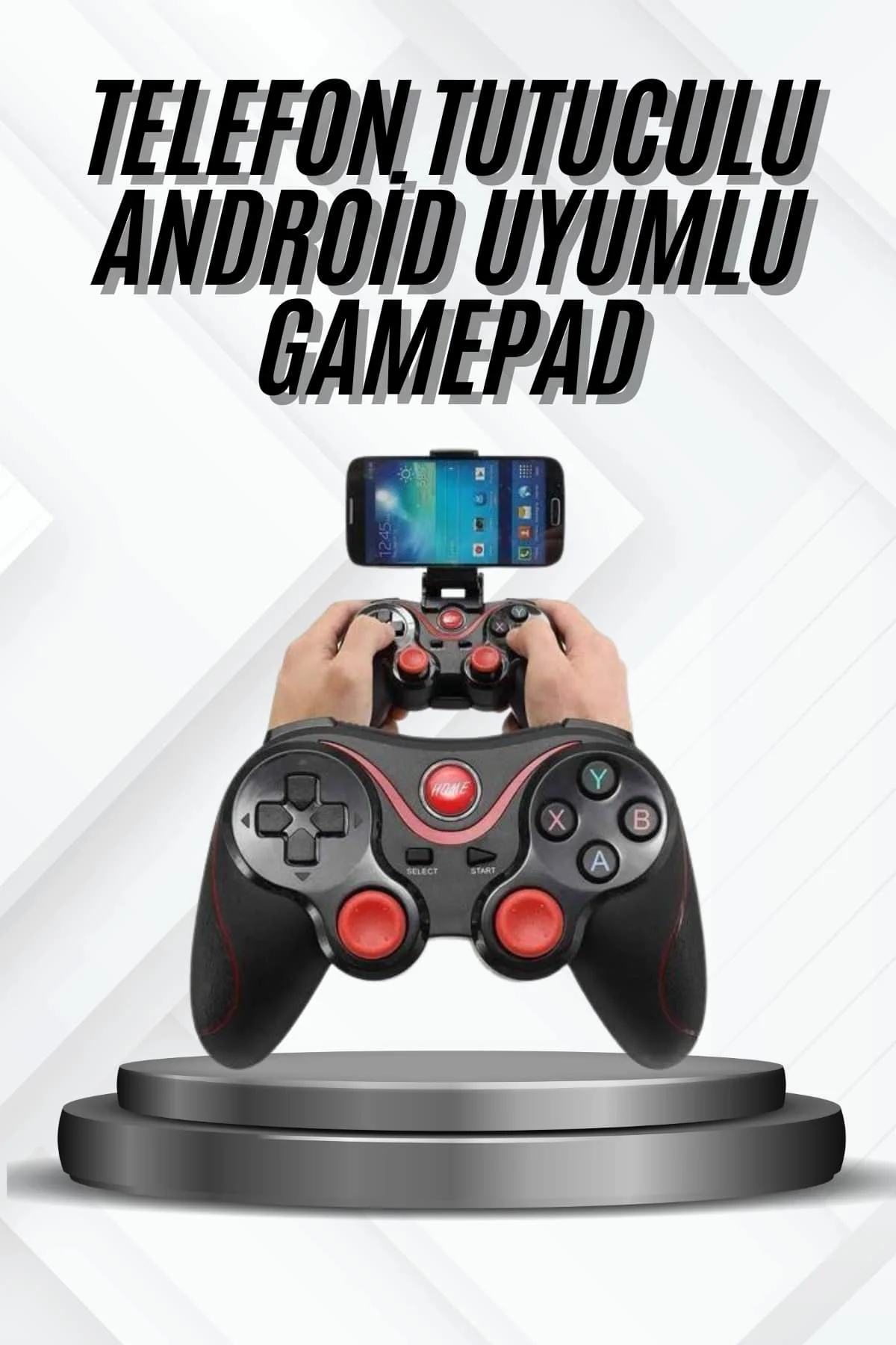 Yeni Nesil X3 Gamepad Android Uyumlu Telefon Tutucu Özellikli Joy