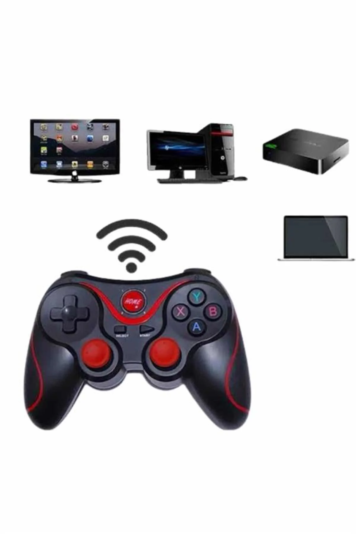 Yeni Nesil X3 Gamepad Android Uyumlu Telefon Tutucu Özellikli Joy
