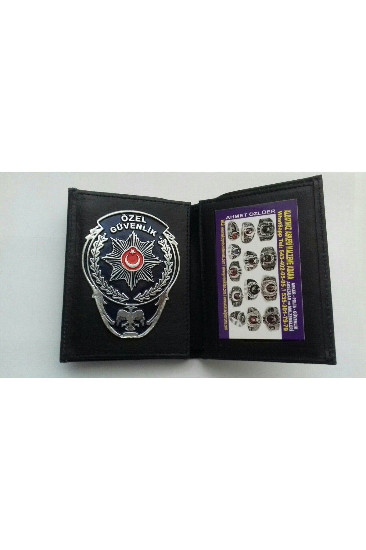 Yenı Nesıl,özel Güvenlik Rozetli Cüzdanı Özel Güvenlik Kemer Roze