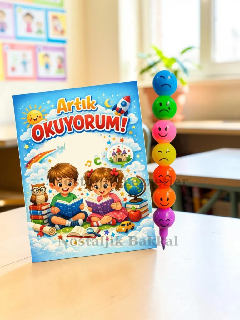 Yeni Okumayı Öğrenen Öğrencilere Hediye 10 Set Artık Okuyorum Yaz