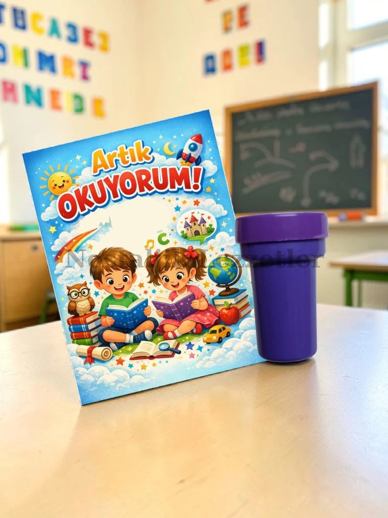 Yeni Okumayı Öğrenen Öğrencilere Hediye 10 Adet Artık Okuyorum Ya