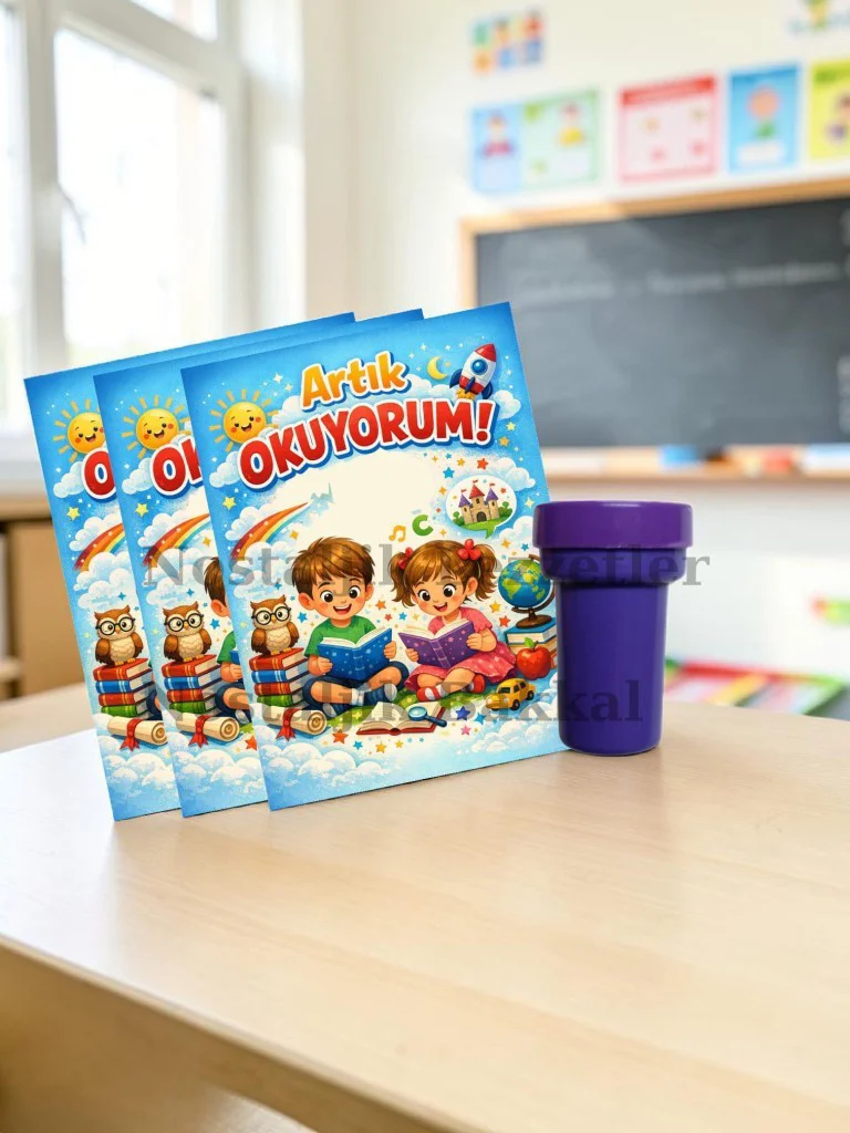 Yeni Okumayı Öğrenen Öğrencilere Hediye 10 Adet Artık Okuyorum Ya