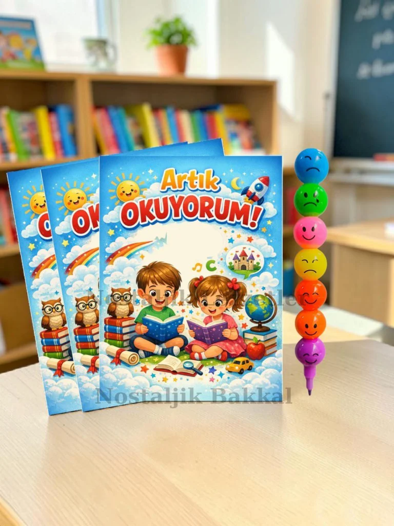 Yeni Okumayı Öğrenen Öğrencilere Hediye 10 Set Artık Okuyorum Yaz