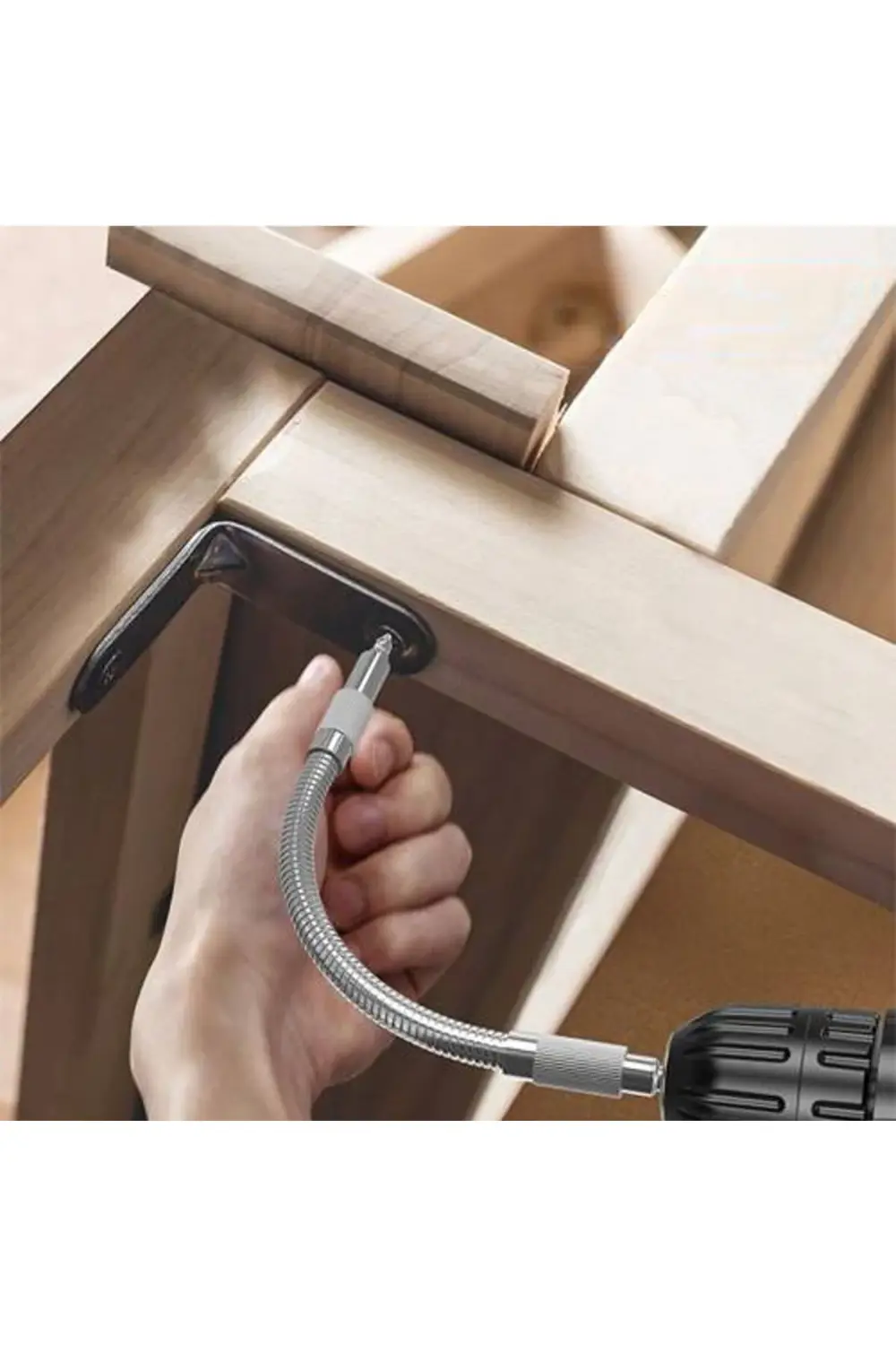 Yeni Opencart Snek Bükülebilir Matkap Uzatma Hortumu 1/4 Bits Ucu