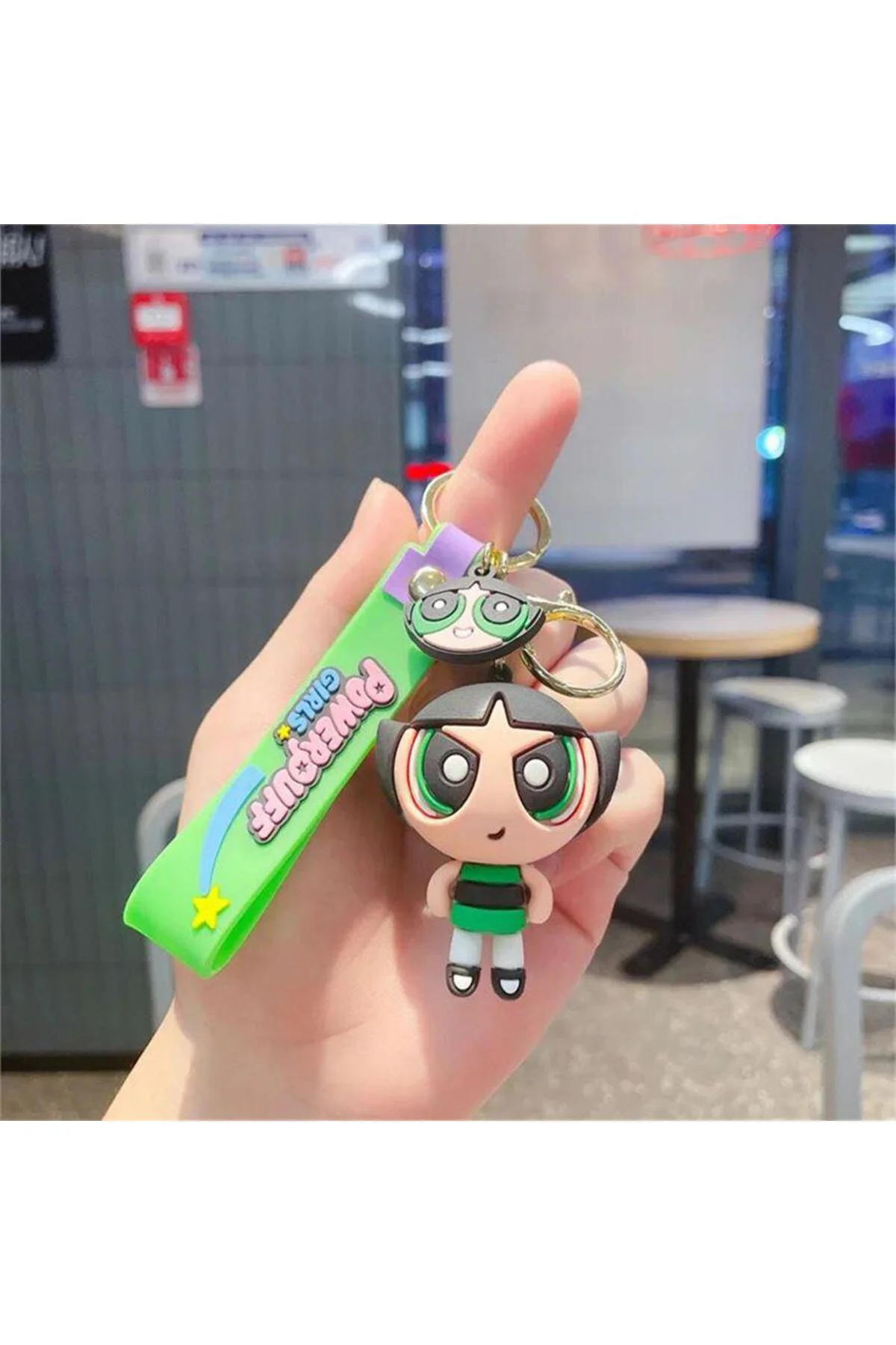 Yeni Powerpuff Girls - Buttercup Silikon Anahtarlık
