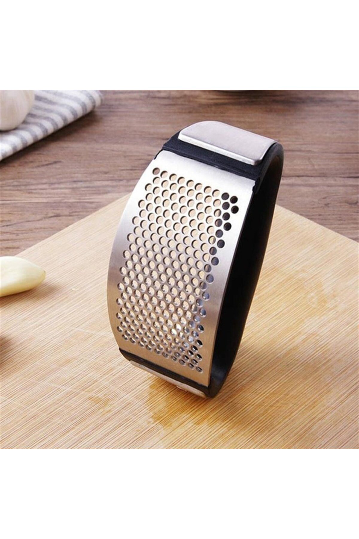 Ok Aksesuar Yeni Sarımsak Ezici Paslanmaz Çelik Garlic Press Go50604122840