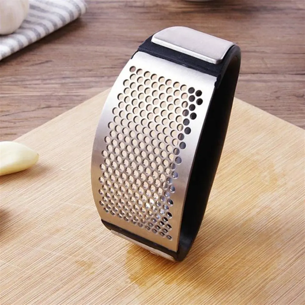 Yeni Sarımsak Ezici Paslanmaz Çelik Garlic Press (4741)