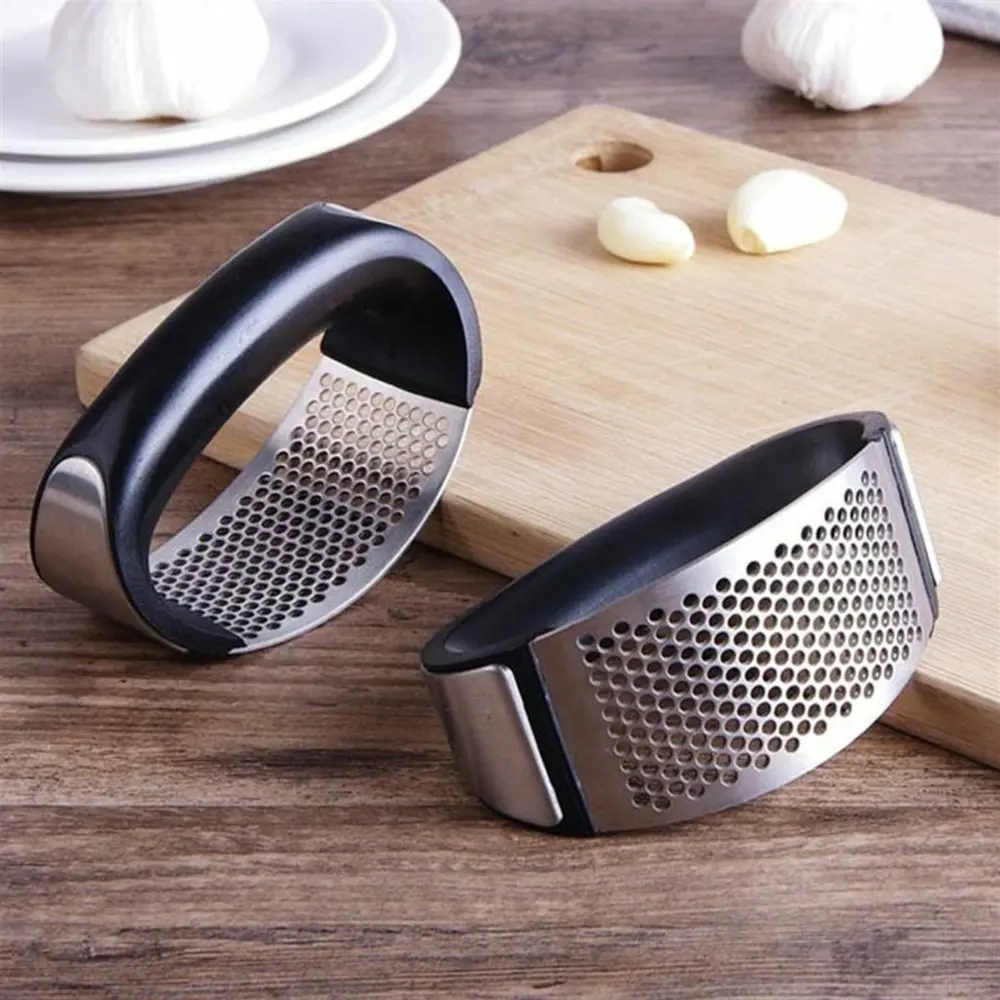 Yeni Sarımsak Ezici Paslanmaz Çelik Garlic Press (4741)