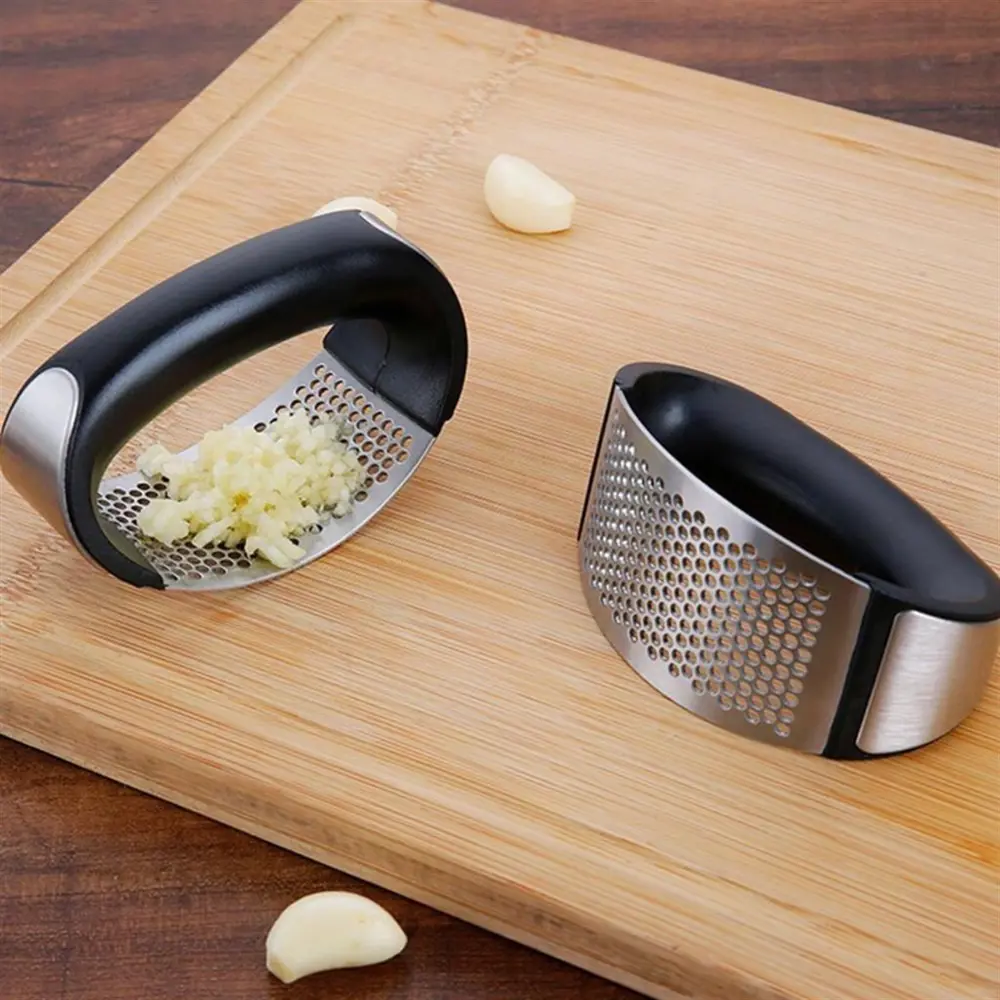 Yeni Sarımsak Ezici Paslanmaz Çelik Garlic Press (4741)