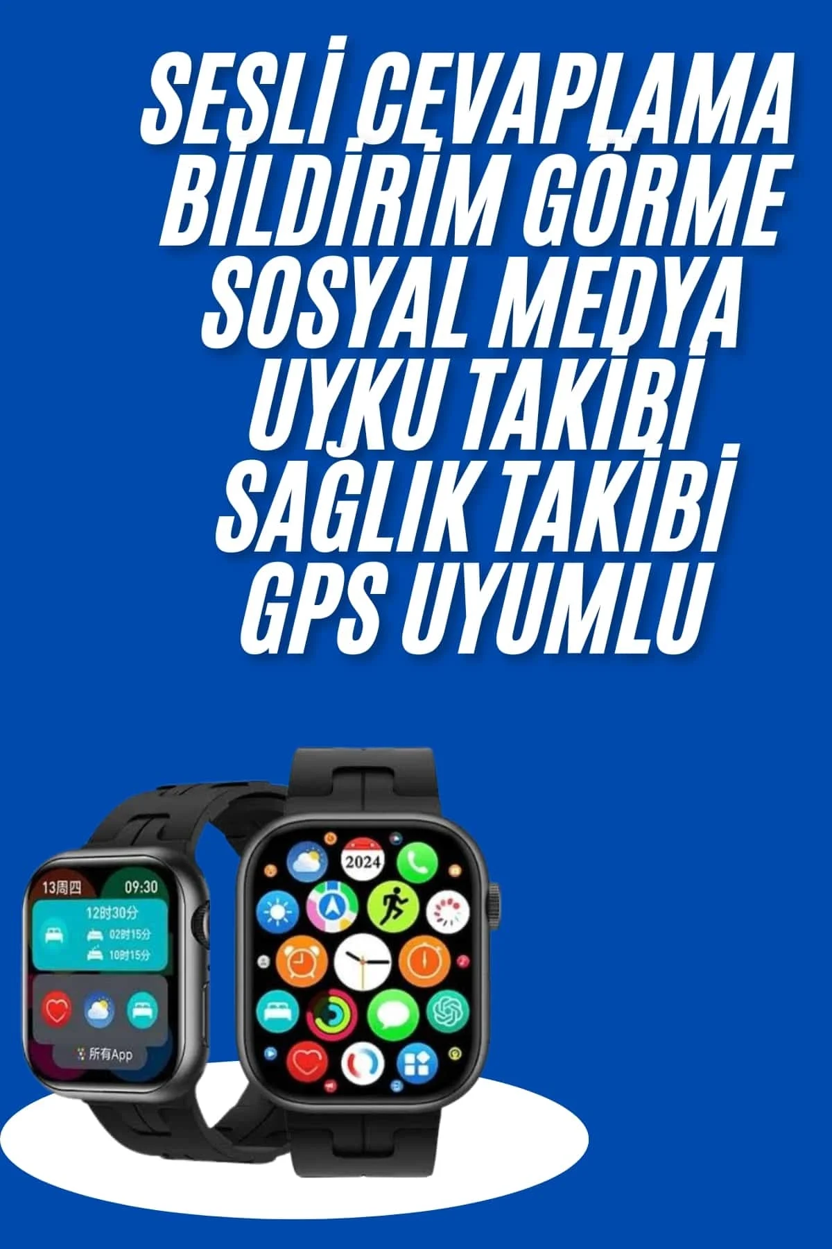 Yeni Seri Akıllı Saat Amoled Ekran Yüksek Çözünürlüklü 41 mm Kasa