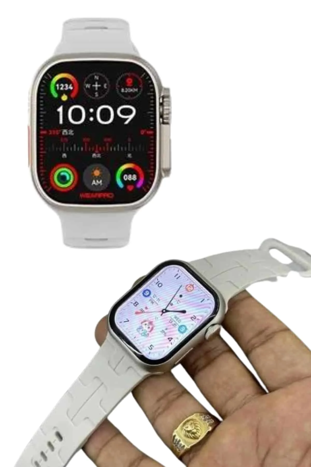 Yeni Seri Akıllı Saat Amoled Ekran Yüksek Çözünürlüklü 41 mm Kasa