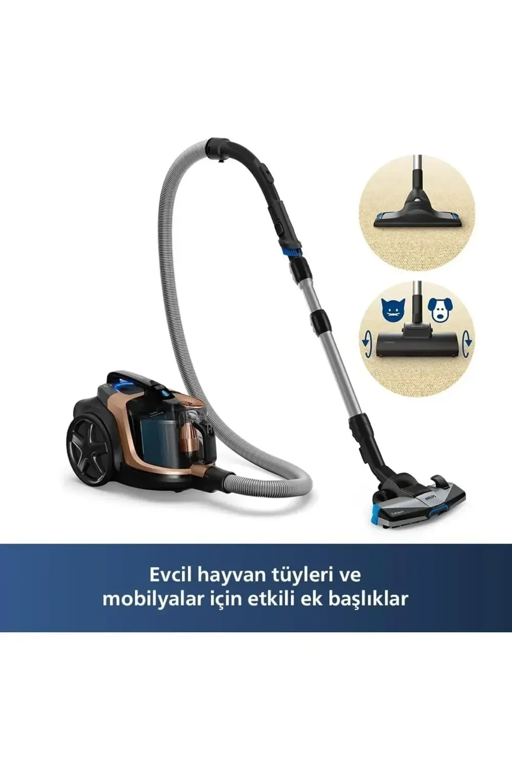 Philips Yeni Seri , Xb7150 Marathon Daily Torbasiz Elektrikli Süpürge , 5