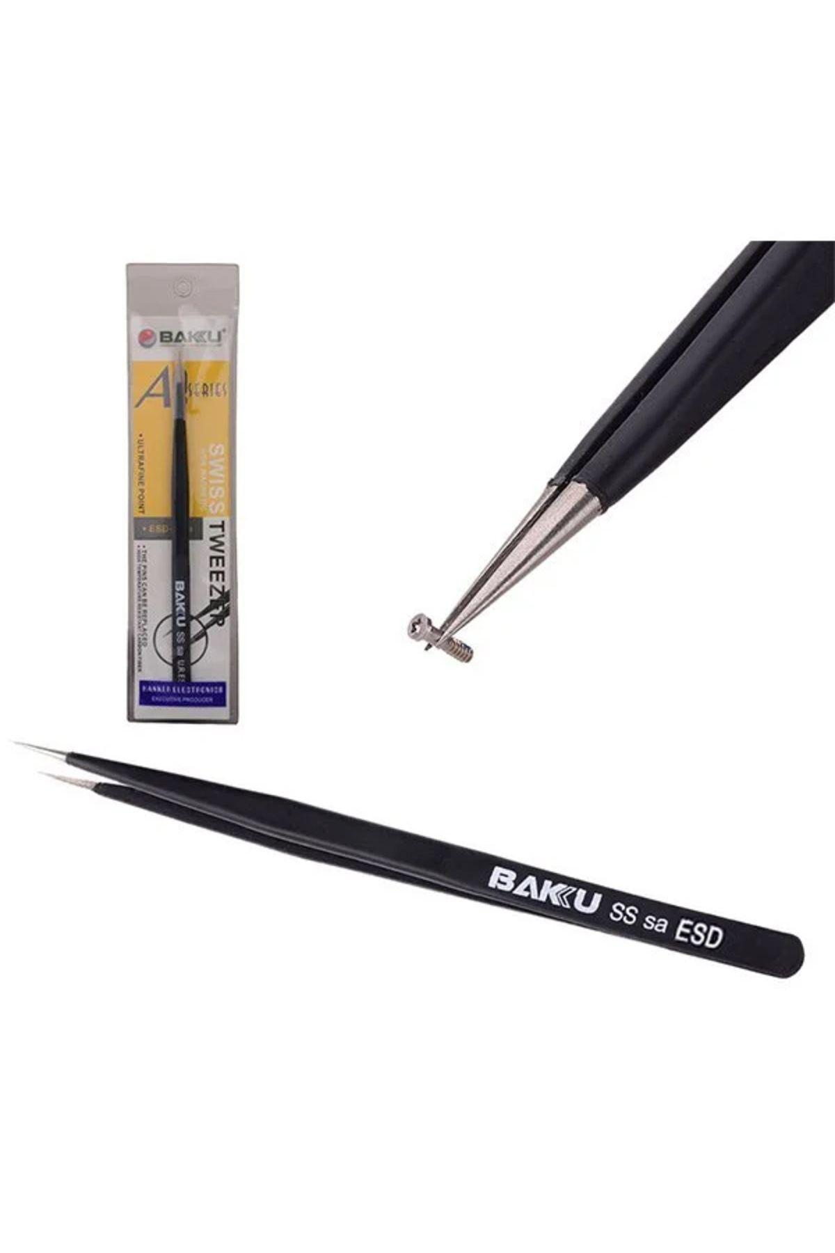 Yeni Sezon Xdn Bk-A8-Ss-Sa-Esd Ince Uzun Uç Siyah Cimbiz Kampanya