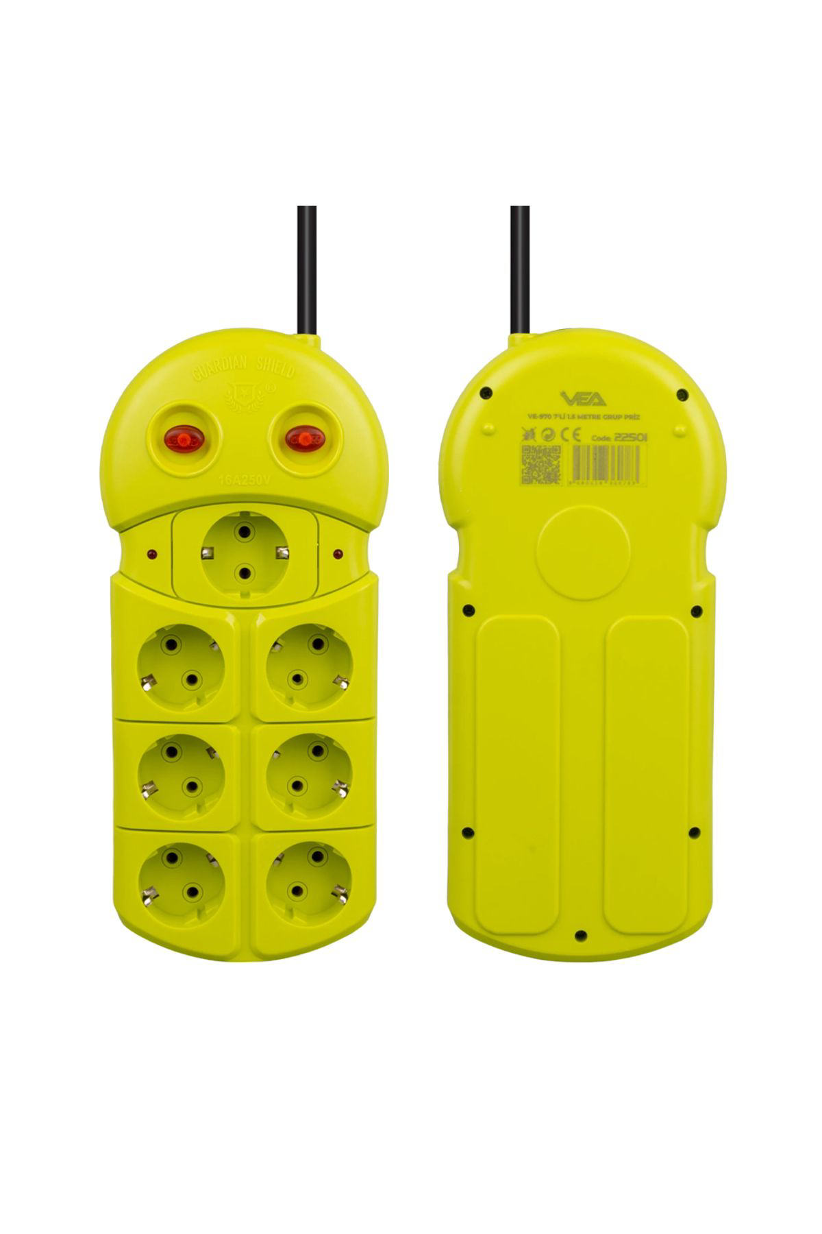 Yeni Sezon Xdn  Ve-970 7Li 1.5 Metre Grup Priz Kampanya