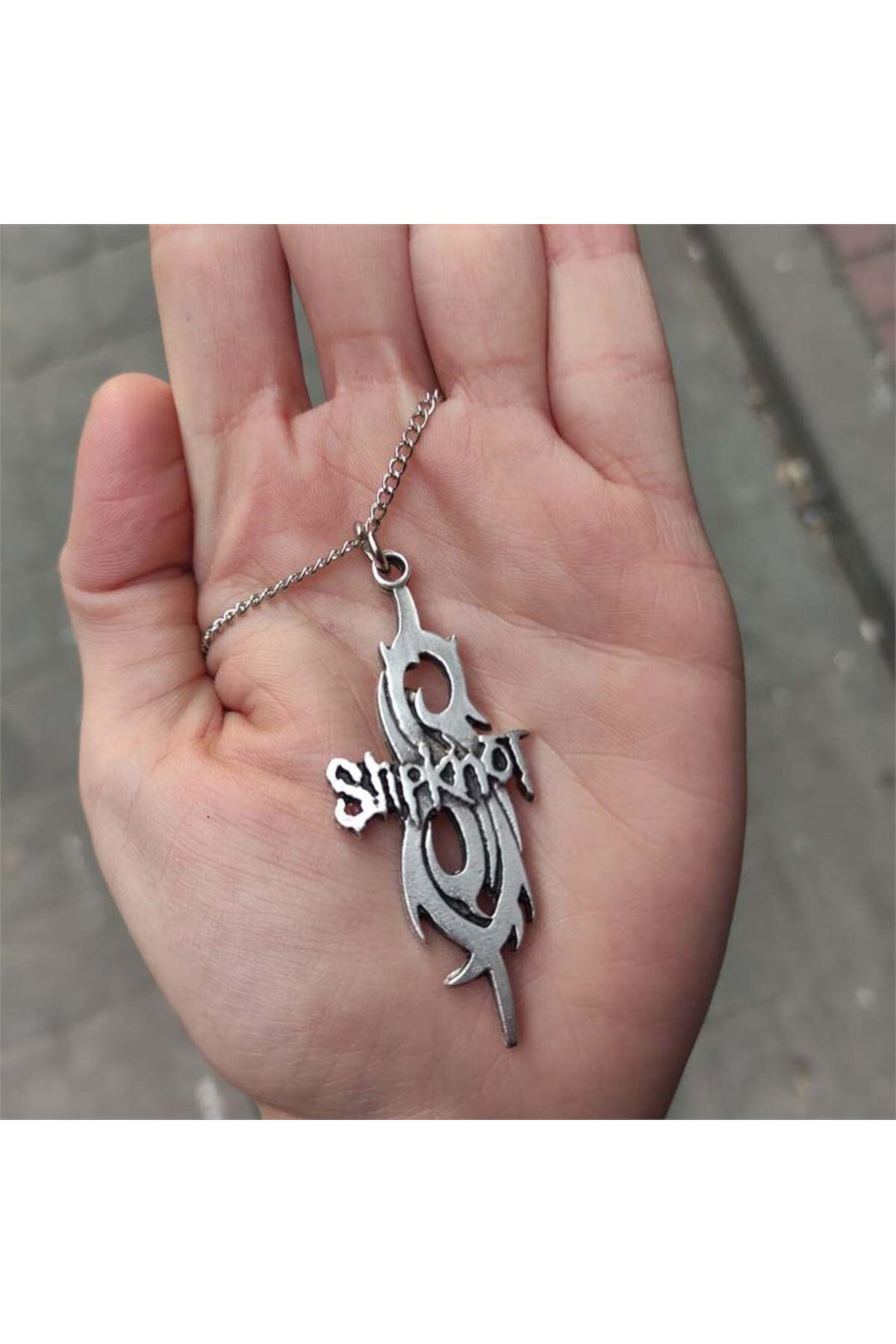 Yeni Slipknot Logo Kolye