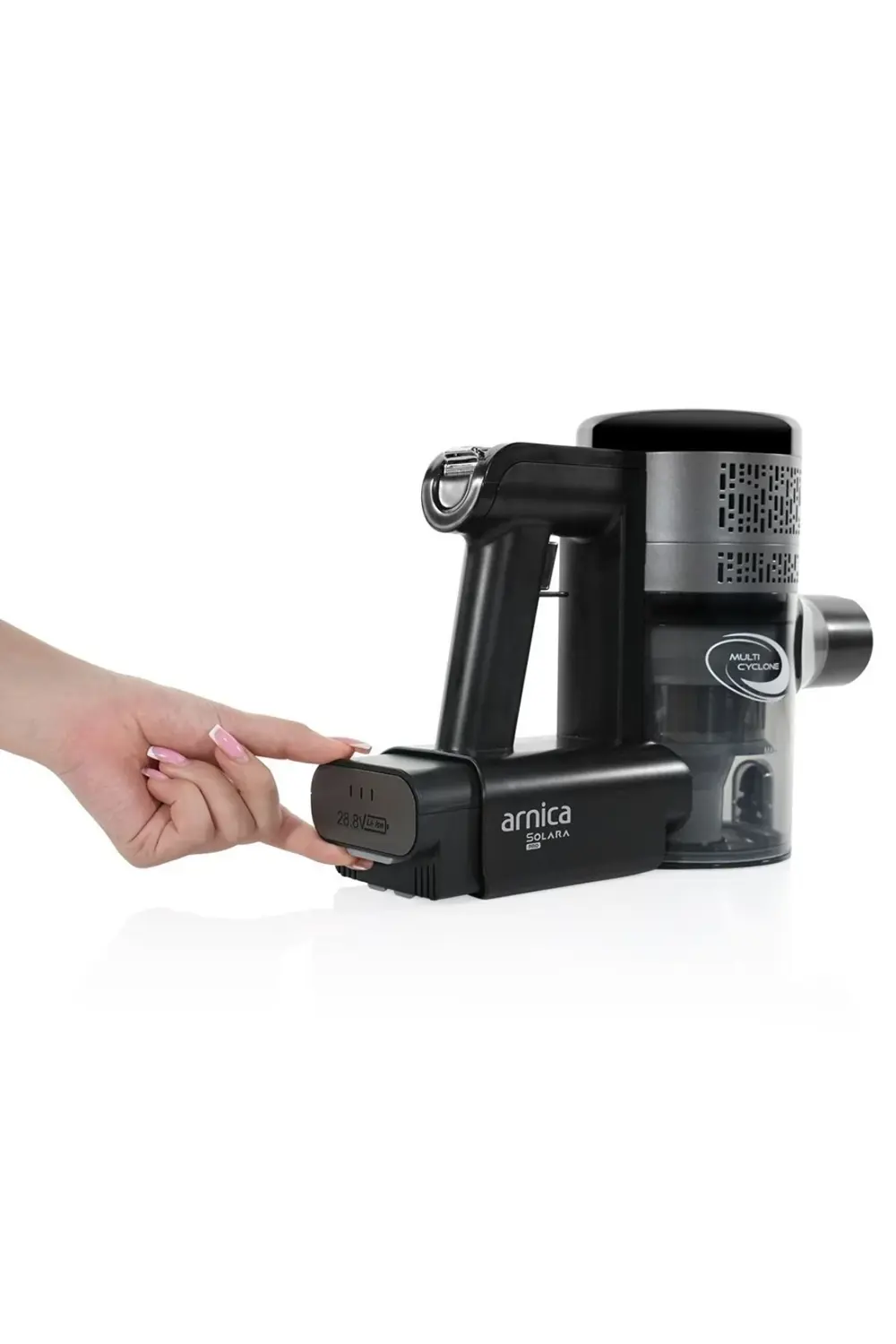 Arnica Yeni Solara Pro Et13460 Kablosuz Şarjlı Dikey Süpürge