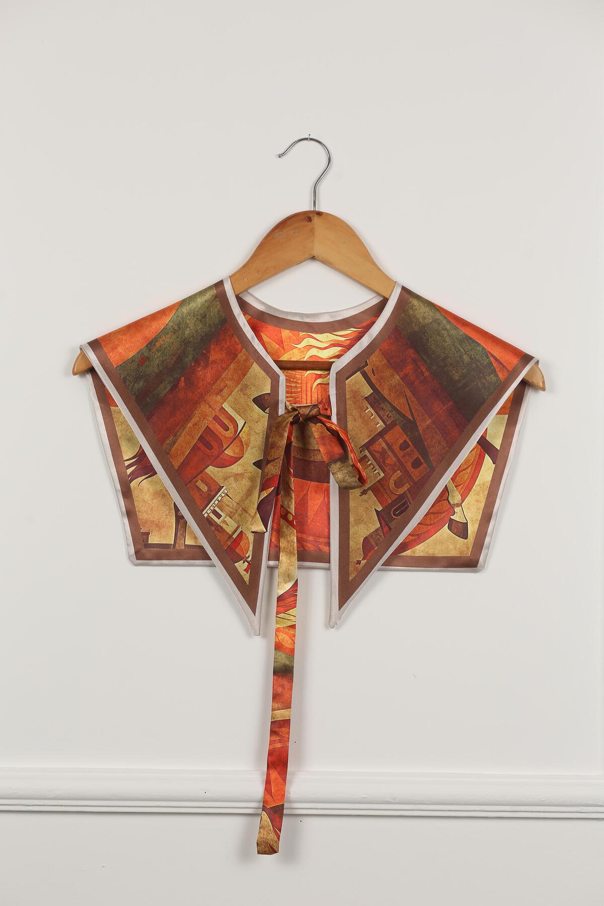 Yeni Stil Omuz Şalı At Desenli